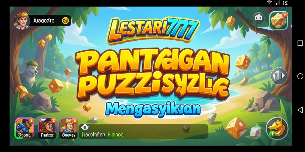 Tampilan gameplay menantang dari LESTARI777 yang penuh warna.