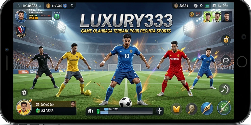 Tampilan gameplay menarik dari LUXURY333 dengan aksi olahraga yang seru.