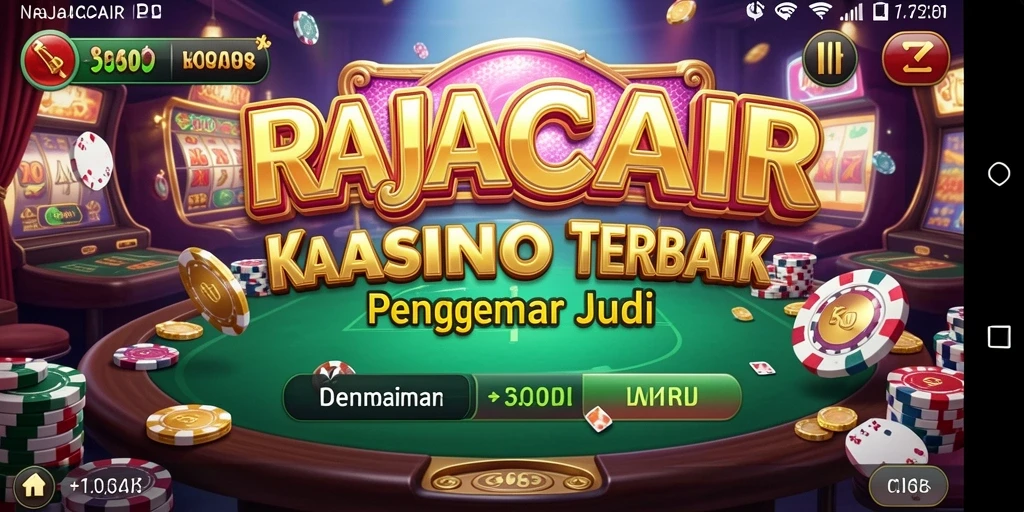 Screenshot gameplay Kasino RAJACAIR yang menampilkan aksi mendebarkan.